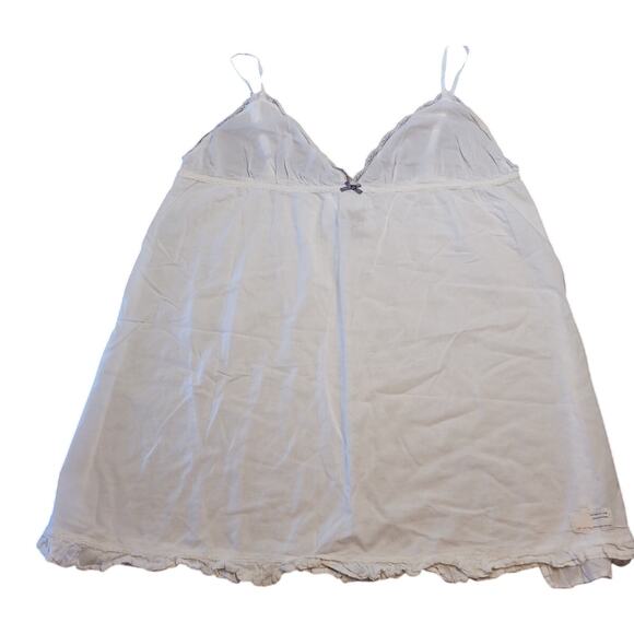 Odd Molly White Lace Mini Dress Slip L Y2K Cottagecore Soft Witch Festival - Picture 4 of 10